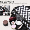 Women's Checkered Fanny Pack with Adjustable Crossbody Strap