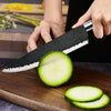 Forged Hammer-Pattern Kitchen Knife Set