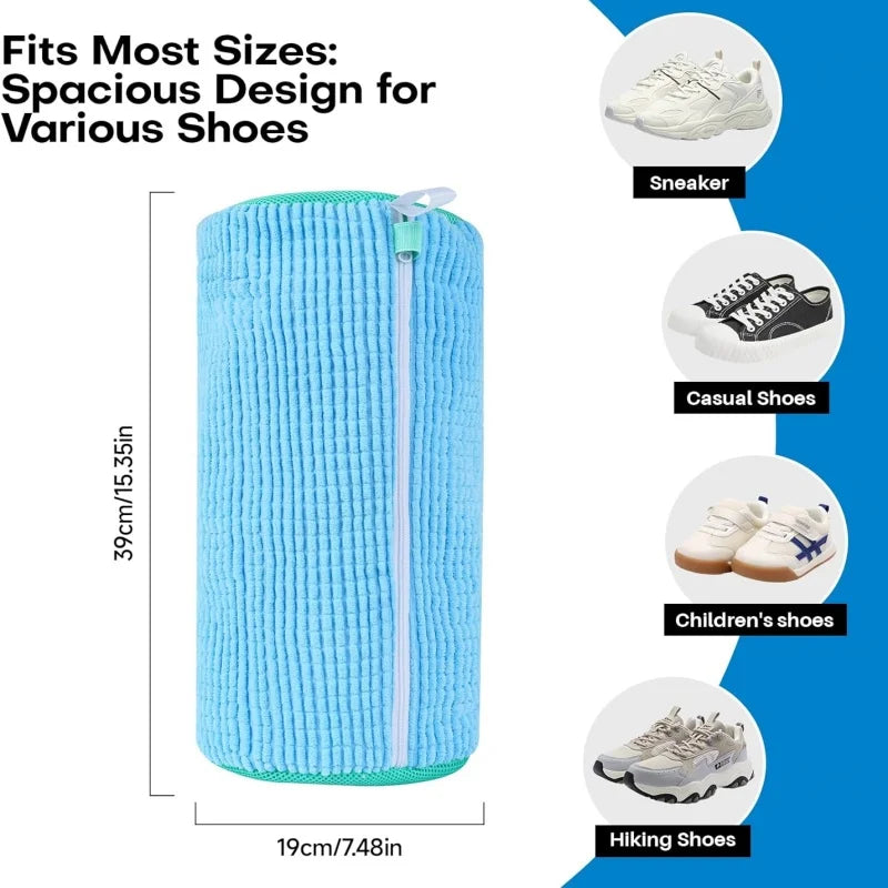 Reusable Shoe Cleaning Bags for Washer and Dryer