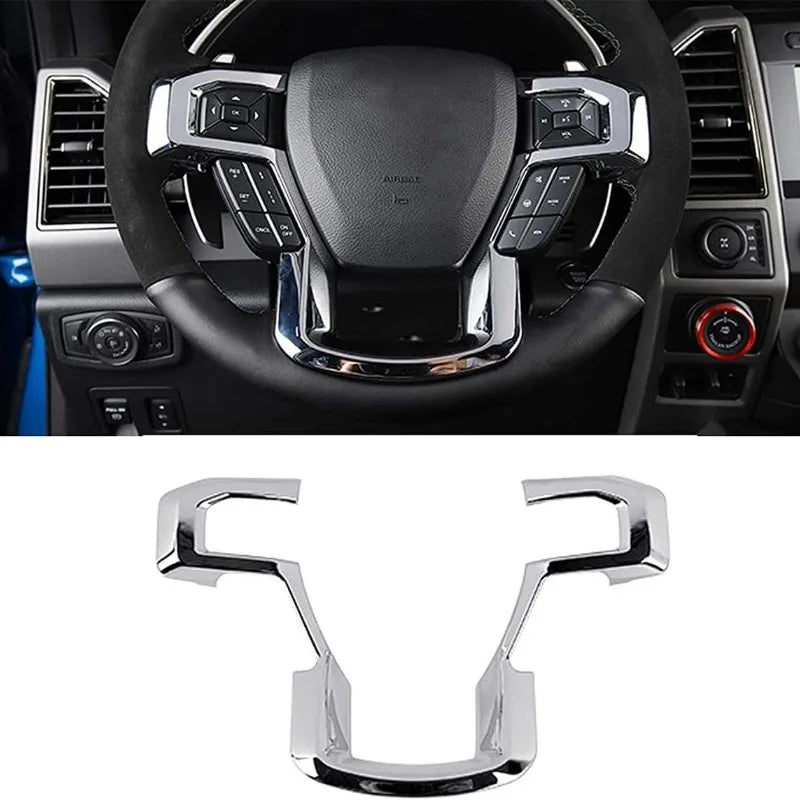 ABS Steering Wheel Trim Cover for Ford F-150, F-250, F-350 & Expedition