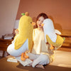 Creative Banana Duck Plush Pillow - Soft Cartoon Cushion for Home & Bedroom Decor