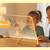 Glow Art LED Drawing Board with 7 Colors and 3 Light Modes
