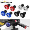 CNC Aluminum Motorcycle Handlebar End Plugs with Rubber Grip