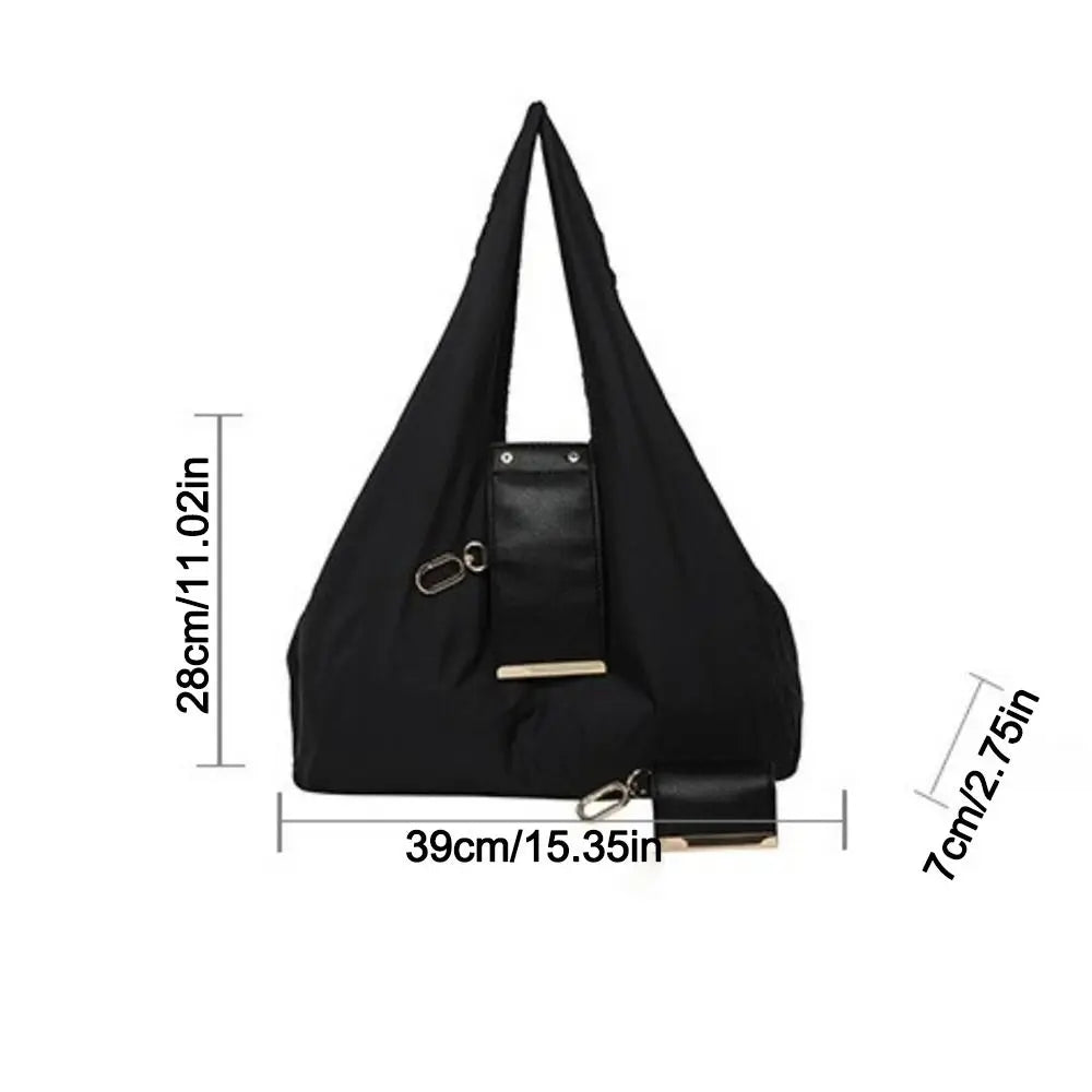 Compact Keychain Tote Bag – Foldable & Reusable Shopping Bag