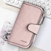 Highland Cow Print Zip-Around Wallet with Card Holder