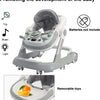 2-in-1 Convertible Baby Walker with Removable Activity Tray