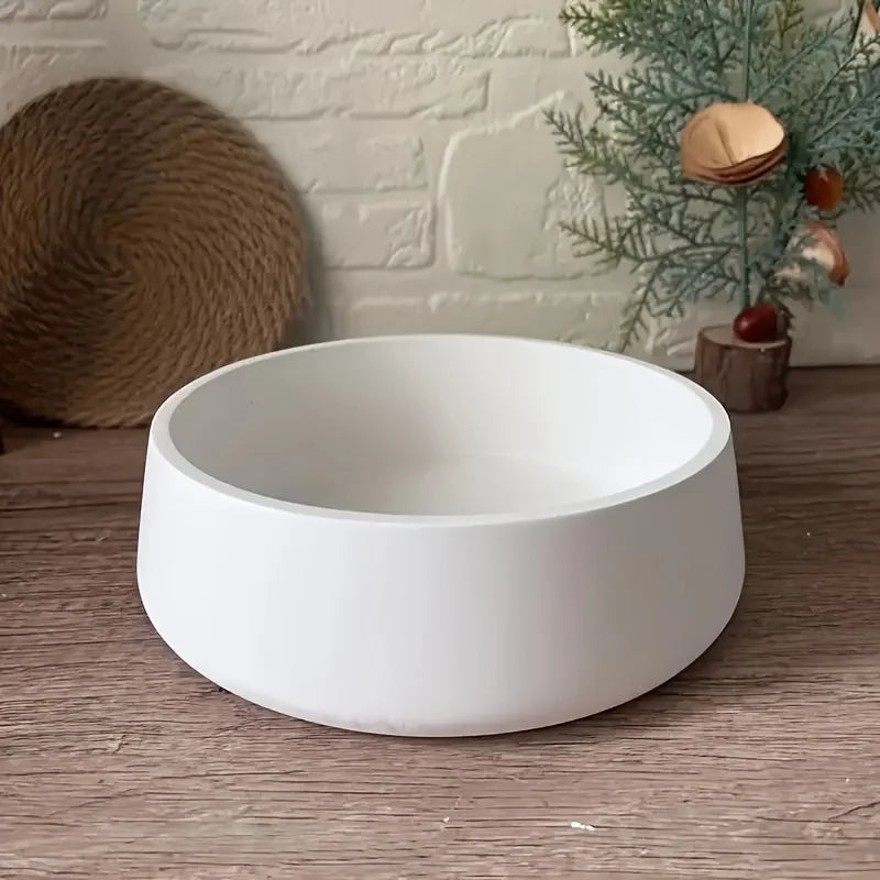 Flexible Silicone Round Bowl Mold for Resin, Plaster & Candle Making