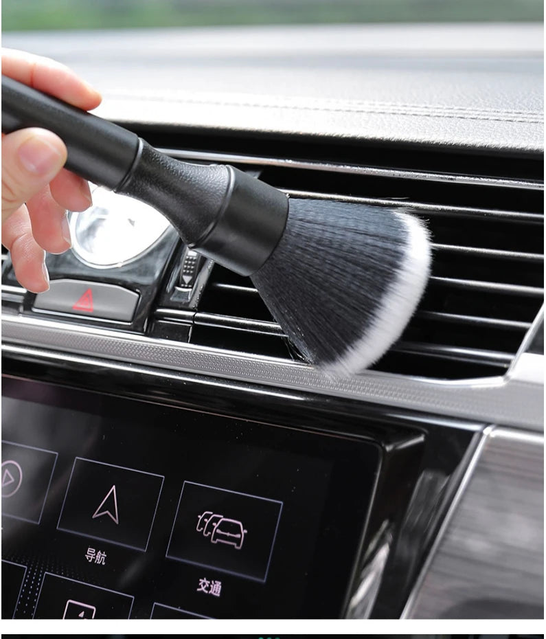 Ultra-Soft Car Detailing Brush Set for Interior Cleaning