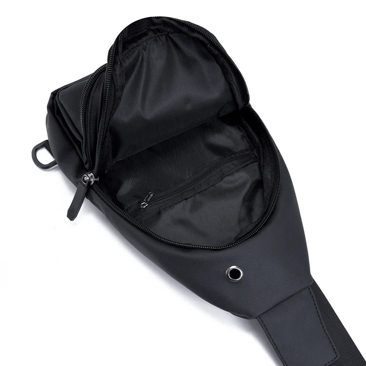 Men's Crossbody Sling Bag with Adjustable Strap