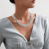 Chunky Cuban Link Necklace & Bracelet Set