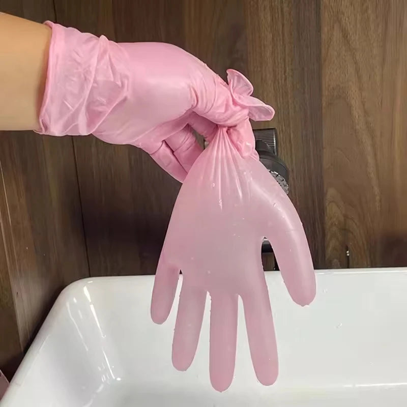 Disposable Nitrile Gloves (100-Pack) - Latex-Free & Powder-Free