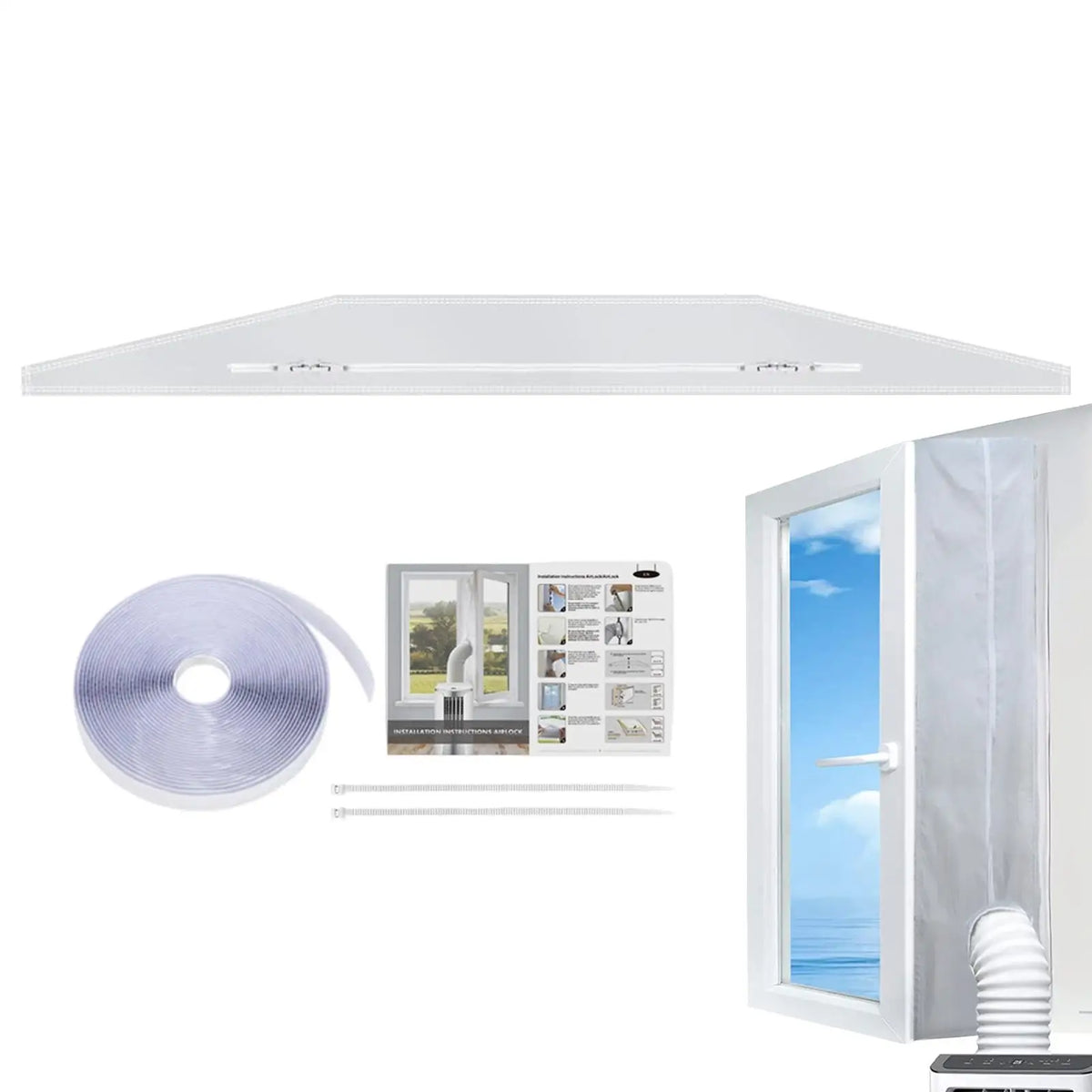 Kit d'Étanchéité pour Grille de Climatisation Portable