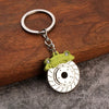 Gearbox Keychain with Turbo Hub and Brake Disc Pendant