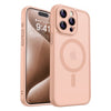Magnetic Matte Shockproof Case for iPhone with MagSafe Compatibility