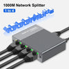 Gigabit Ethernet Splitter 1 to 4 Port Network Switch Hub