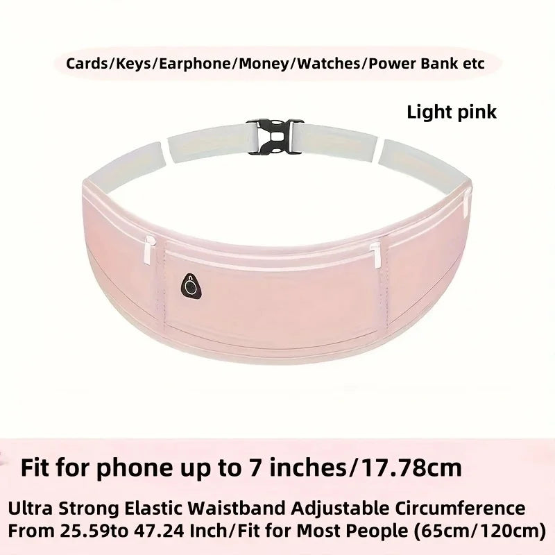 Adjustable Water-Resistant Running Waist Pack