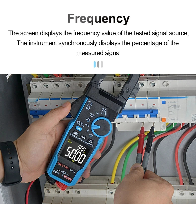 1000A True RMS Digital Clamp Meter with NCV Detection
