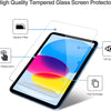 9H Tempered Glass Screen Protector for iPad (10th & 11th Gen)