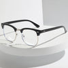 Retro-Halbrauen-Brille mit Blaulichtfilter