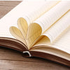 Retro A6 Faux Leather Notebook with Elastic Closure