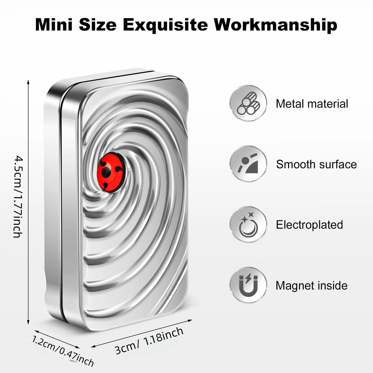 Magnetischer Metall-Fidget-Slider