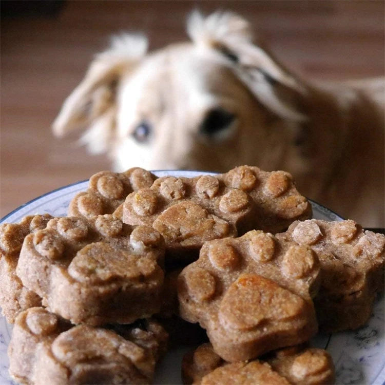 Pet Paw Print Silicone Mold Set for Baking and Treats