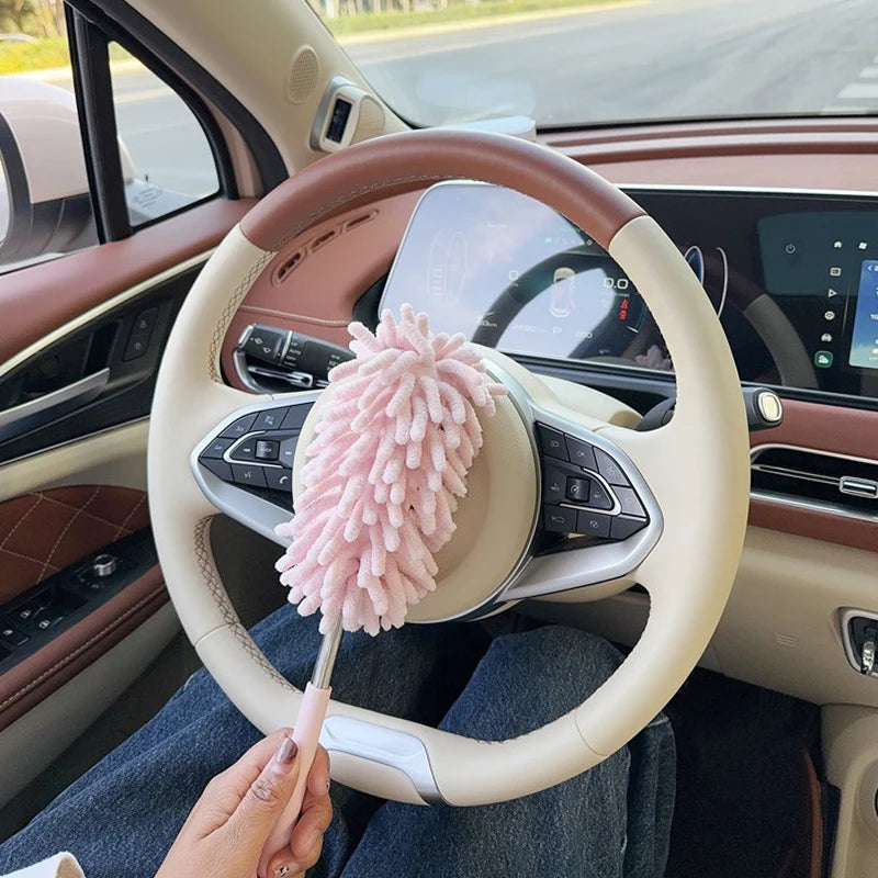 Extendable Bendable Microfiber Car Duster Brush