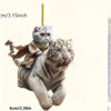 Realistic Cat Car Rearview Mirror Pendant