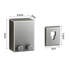 Retractable Clothesline with Stainless Steel Construction