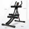 Klappbarer Bauchtrainer mit LCD-Display