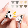 Metal Magnetic Snap Buttons for Sewing & Crafts (5 Pairs)