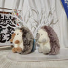 Cute Plush Hedgehog Keychain — Soft Stuffed Keyring for Bags & Keys
