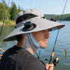 Gorra con Ventilador Solar