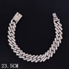 Iced-Out Cuban Link Anklet