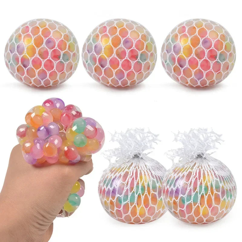 Boule Anti-Stress Sensorielle Arc-en-Ciel