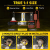LED Fog Light Bulbs with CANBUS Anti-Flicker Technology