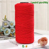 100% Cotton Hollow Yarn for Knitting & Crochet