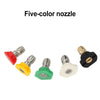 Multi-Color Car Wash Foam Nozzle & Quick Adapter for Karcher Pressure Washers