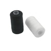 Premium Polyester Sewing Thread Set - 2 Spools of 500M in Black and White
