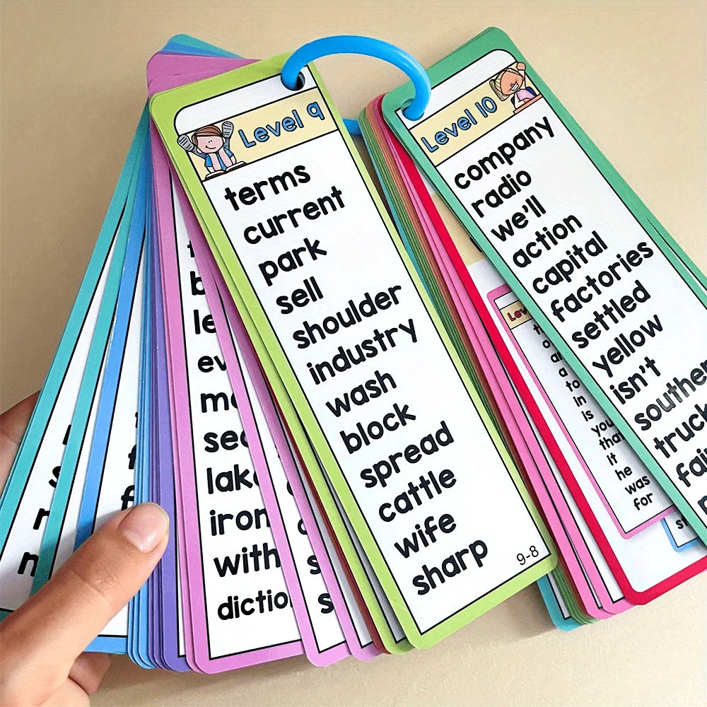 Sight Words Flash Cards for Kids – 1000 Double-Sided Learning Cards