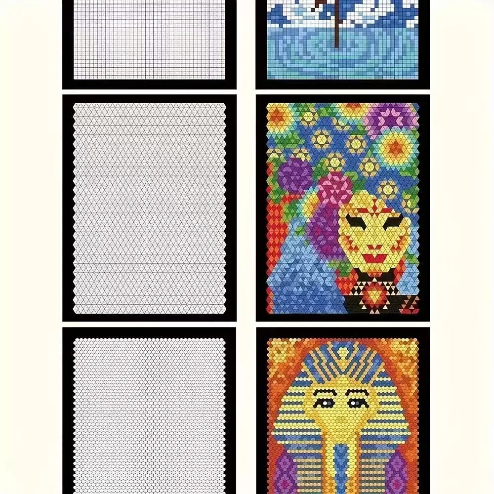 Color by Numbers Coloring Book for Adults with Dual-Head Pens