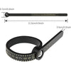 Adjustable Ring Sizing Gauge with Magnifier