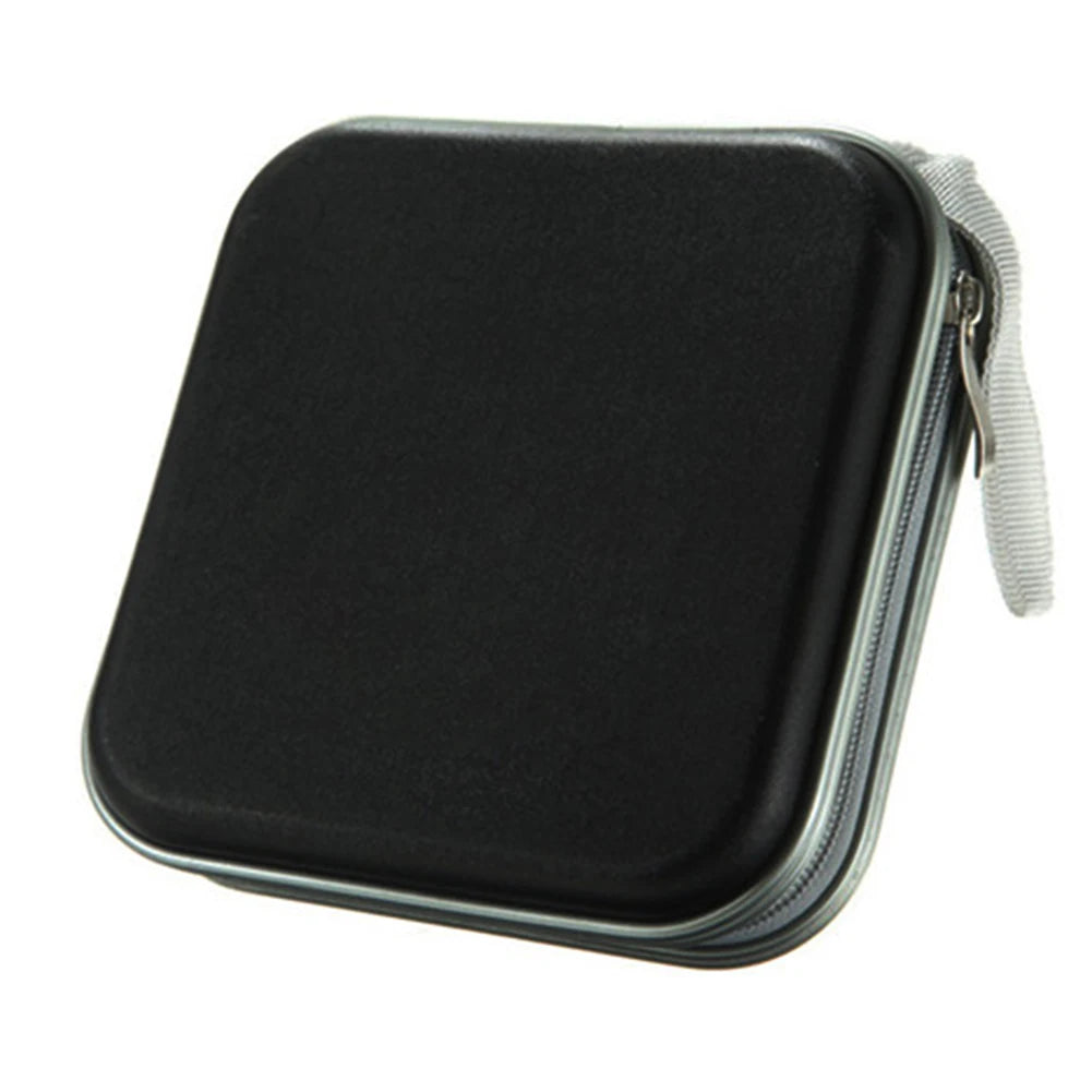 EVA Hard Shell CD/DVD Storage Case – Holds 40 Discs