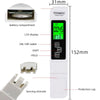 3-in-1 Digital TDS/EC/Temperature Water Quality Tester Pen