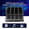 4-Bay USB 3.0 Hard Drive Docking Station for 2.5/3.5" SATA HDD & SSD