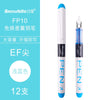 Fine Point Disposable Fountain Pens with Stainless Steel Nib (8-Pack, Assorted Colors)