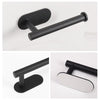 No-Drill Stainless Steel Wall-Mounted Toilet Paper Holder