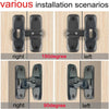 90/180° Flip-Down Door Latch