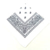 Paisley Bandana Square Scarf – 55cm Cotton Blend for Men and Women