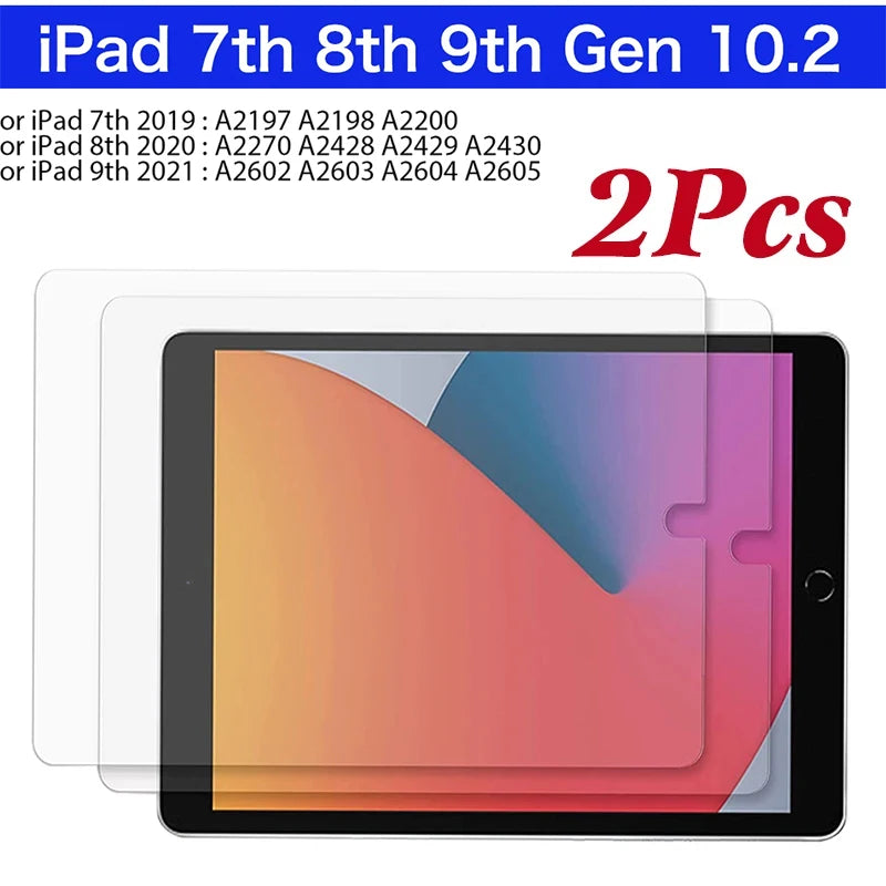 Tempered Glass Screen Protector for iPad 10.2-Inch (9th, 8th, 7th Generation)